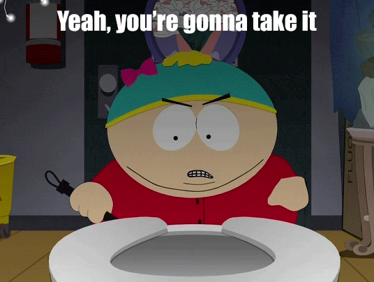 Cartman Disturbing GIF