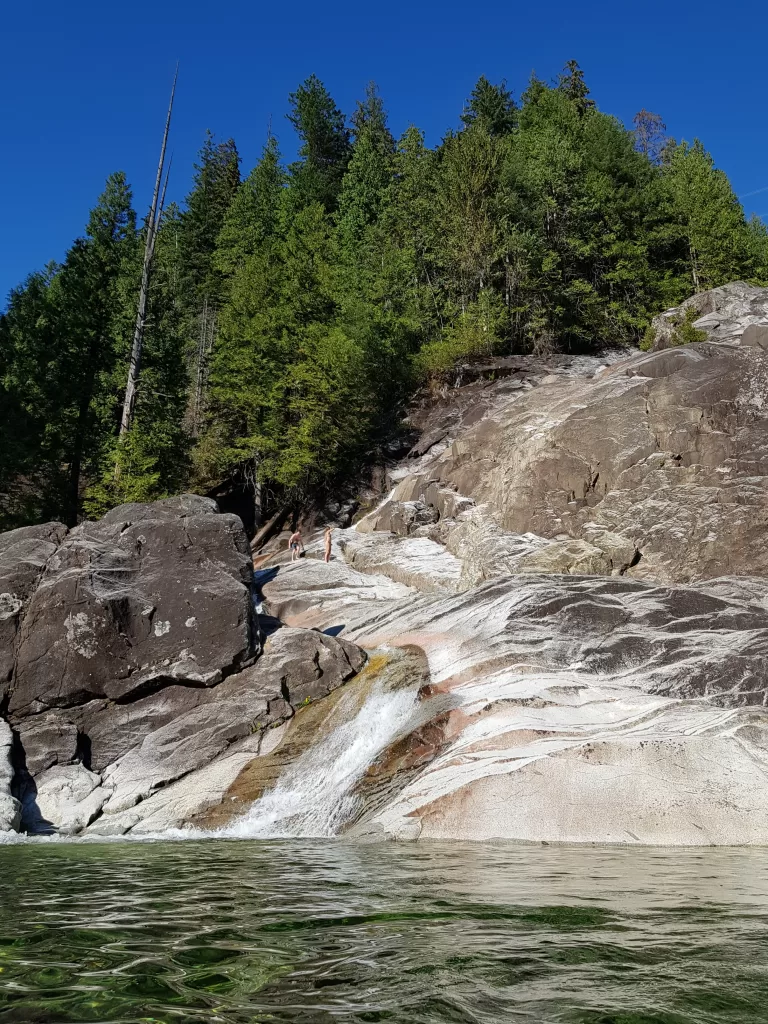 Pool at the bottom of Granite Falls